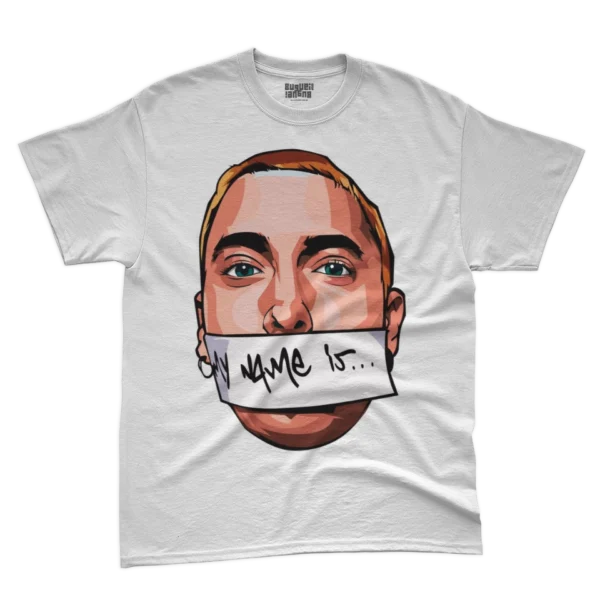 Camiseta Unissex Eminem My Name Is Descrição: A Camiseta Unissex Eminem "My Name Is" é uma homenagem ao icônico rapper Eminem e sua famosa música que marcou gerações. Se você é fã do estilo único e das letras marcantes de Eminem, essa camiseta é uma forma perfeita de expressar seu gosto pela música e pelo artista. Confeccionada com malha penteada fio 30.1 e 100% algodão, essa camiseta oferece conforto e durabilidade excepcionais. Seu design unissex garante que todos possam vesti-la com estilo e personalidade. A estampa da camiseta apresenta um toque retrô, evocando a nostalgia dos anos em que Eminem surgiu como uma figura revolucionária no mundo da música. Tabela de Tamanhos (Unissex): Escolha o tamanho perfeito para você: P | M | G | GG | XGG e PLUS SIZE Por que escolher a Camiseta Unissex Eminem "My Name Is"? Esta camiseta é uma maneira autêntica de mostrar sua admiração pelo talento musical e pelas letras impactantes de Eminem. Seja para uso diário ou para eventos temáticos, essa camiseta adiciona um toque de personalidade e estilo ao seu visual. Perfeita para Presentear: Se você tem amigos ou entes queridos que também são fãs de Eminem, essa camiseta será um presente memorável e cheio de significado. Surpreenda-os com essa peça única que captura a essência do artista. Oferta Imperdível! Adquira agora sua Camiseta Unissex Eminem "My Name Is" e mostre sua conexão com a música e o estilo marcante desse rapper lendário. Aproveite o Frete Grátis para todo o Brasil e adicione essa peça de destaque à sua coleção. Estoque limitado, garanta a sua hoje mesmo! Compre Agora!