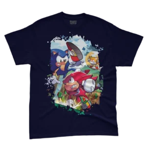 Camiseta Infantil Sonic Knuckles e Tails Descrição: A Camiseta Infantil Sonic, Knuckles e Tails é um verdadeiro tesouro para os pequenos fãs das aventuras do ouriço azul e seus amigos inseparáveis. Com um design emocionante e cheio de energia, esta camiseta traz os icônicos personagens Sonic, Knuckles e Tails, prontos para embarcar em novas jornadas cheias de diversão. Feita com materiais de alta qualidade, esta camiseta oferece conforto excepcional para as crianças enquanto elas exploram o mundo ao seu redor. O trio dinâmico dos personagens estimula a imaginação e a criatividade dos pequenos, permitindo que eles vivam suas próprias aventuras. A estampa da camiseta apresenta os detalhes únicos de cada personagem, desde a atitude confiante do Sonic até a força do Knuckles e a fofura do Tails, criando uma peça que captura a essência de sua amizade e união. Tabela de Tamanhos (Infantil): Escolha o tamanho ideal para o seu pequeno: 2 | 4 | 6 | 8 | 10 | 12 | 14 Por que escolher a Camiseta Infantil Sonic, Knuckles e Tails? Esta camiseta é uma forma empolgante de trazer os personagens amados do mundo dos games para o dia a dia das crianças. Além de ser uma peça de moda divertida, ela também permite que as crianças expressem sua afeição por esses personagens cativantes. Perfeita para Presentear: Se você está em busca de um presente emocionante para um filho, filha, sobrinho, sobrinha ou amigo pequeno, a Camiseta Infantil Sonic, Knuckles e Tails é uma escolha fantástica. Surpreenda-os com essa peça única que traz os heróis dos jogos para o guarda-roupa infantil. 🔥 Oferta Imperdível! 🔥 Adquira agora a Camiseta Infantil Sonic, Knuckles e Tails e dê às crianças a chance de vestir seus personagens favoritos. Aproveite o Frete Grátis para todo o Brasil e adicione essa peça vibrante ao guarda-roupa infantil. Estoque limitado, garanta a sua hoje mesmo! 💥 Compre Agora! 💥