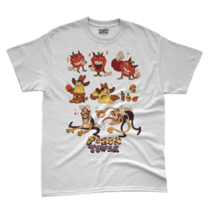 Camiseta Infantil Jogo Pizza Tower Peppino Descrição: A Camiseta Infantil Jogo Pizza Tower Peppino é uma parte emocionante da coleção composta por 10 peças inspiradas no famoso jogo "Pizza Tower". Seja para os pequenos aventureiros ou para os adultos que adoram a febre do momento, esta camiseta traz toda a empolgação e diversão da história de Peppino Spaghetti, o corajoso entregador de pizza em uma missão para resgatar seu chefe Luigi, que foi sequestrado. Feita com malha penteada de fio 30.1 e 100% algodão, esta camiseta proporciona conforto excepcional às crianças enquanto elas se divertem e exploram o mundo ao seu redor. O design vibrante e cheio de personalidade do Peppino é uma maneira emocionante de adicionar um toque de aventura ao guarda-roupa dos pequenos. A estampa da camiseta retrata Peppino em sua jornada pela misteriosa torre, enfrentando desafios, inimigos e desvendando segredos ao longo do caminho. "Pizza Tower" é conhecido por suas referências à cultura pop e outros jogos, adicionando um toque de comédia e paródia à experiência. Tabela de Tamanhos (Infantil): Escolha o tamanho perfeito para o seu pequeno: 2 | 4 | 6 | 8 | 10 | 12 | 14 Por que escolher a Camiseta Infantil Jogo Pizza Tower Peppino? Esta camiseta oferece uma maneira emocionante de trazer a diversão e a aventura do mundo dos jogos para o visual das crianças. Além de ser uma peça de moda única, ela permite que as crianças expressem sua paixão por jogos de forma animada e empolgante. A coleção de 10 peças oferece opções variadas para os pequenos escolherem e se divertirem. Perfeita para Presentear: Se você está procurando um presente divertido e cheio de aventura para um filho, filha, sobrinho, sobrinha ou amigo pequeno, a Camiseta Infantil Jogo Pizza Tower Peppino é a escolha perfeita. Surpreenda-os com essa peça única que vai trazer à vida a empolgação e ação do jogo que está fazendo sucesso entre crianças e adultos. 🔥 Oferta Imperdível! 🔥 Adquira agora a Camiseta Infantil Jogo Pizza Tower Peppino e leve a empolgação das aventuras do jogo para o guarda-roupa das crianças. Aproveite o Frete Grátis para todo o Brasil e adicione essa peça cheia de personalidade ao visual infantil. Estoque limitado, garanta a sua hoje mesmo! 💥 Compre Agora! 💥