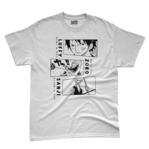 Camiseta Unissex One Piece Descrição: A Camiseta Unissex One Piece é um verdadeiro tesouro para os fãs desse icônico anime e mangá. Apresentando um design exclusivo e cheio de estilo, esta camiseta é uma maneira autêntica de mostrar seu amor pelo mundo de One Piece. Confeccionada com malha penteada de fio 30.1 e 100% algodão, esta camiseta oferece conforto excepcional e durabilidade para ser usada no dia a dia com autenticidade. O corte unissex proporciona um ajuste perfeito para pessoas de todos os gêneros, permitindo que todos possam vesti-la com orgulho. A estampa da camiseta apresenta os personagens favoritos dos fãs, como Monkey D. Luffy, Roronoa Zoro, Nami e muitos outros, capturando a essência das aventuras piratas que tornaram One Piece tão popular em todo o mundo. Tabela de Tamanhos (Unissex): Temos o tamanho ideal para você: P | M | G | GG | XGG e PLUS SIZE Por que escolher a Camiseta Unissex One Piece? Esta camiseta é mais do que uma peça de roupa, é uma declaração de amor ao mundo de One Piece. Seja para representar sua conexão com os Piratas do Chapéu de Palha ou simplesmente exibir seu estilo com orgulho, esta camiseta é a escolha perfeita. Perfeita para Presentear: Se você tem amigos, familiares ou colegas que também são fãs de One Piece, esta camiseta será um presente memorável e cheio de significado. Surpreenda-os com esta peça única que expressa respeito e admiração por esse épico anime e mangá. Oferta Imperdível! Adquira agora sua Camiseta Unissex One Piece e leve para casa um pedaço do Grand Line. Aproveite o Frete Grátis para todo o Brasil e adicione essa peça estilosa à sua coleção de roupas. Estoque limitado, garanta a sua hoje mesmo! Compre Agora!