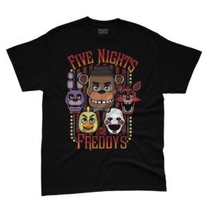 Camiseta Unissex Five Nights at Freddy's FNAF Descrição: A Camiseta Unissex Five Nights at Freddy's é uma homenagem ao mundo misterioso e cheio de suspense deste popular jogo de horror. Com um design intrigante e cheio de personalidade, esta camiseta é uma forma autêntica de celebrar e mostrar seu amor por essa franquia assustadoramente divertida. Produzida com malha penteada de fio 30.1 e 100% algodão, esta camiseta oferece conforto excepcional e durabilidade para ser usada no dia a dia. O corte unissex garante um ajuste confortável para pessoas de todos os gêneros, permitindo que todos possam desfrutar dessa peça com estilo. A estampa da camiseta traz os personagens icônicos do jogo, como Freddy Fazbear, Chica, Bonnie e Foxy, capturando a essência arrepiante e cativante desse mundo misterioso. Tabela de Tamanhos (Unissex): Tamanhos disponíveis: P | M | G | GG | XGG e PLUS SIZE Por que escolher a Camiseta Unissex Five Nights at Freddy's? Esta camiseta é uma maneira incrível de mostrar sua paixão pelo universo sombrio e intrigante do Five Nights at Freddy's. Seja para os fãs dedicados ou para quem aprecia um toque de mistério, esta camiseta se destaca com seu design marcante. Perfeita para Presentear: Se você tem amigos, familiares ou colegas que também são fãs do jogo Five Nights at Freddy's, esta camiseta será um presente memorável e cheio de significado. Surpreenda-os com essa peça única que expressa a vibe misteriosa e empolgante do jogo. Oferta Imperdível! Adquira agora sua Camiseta Unissex Five Nights at Freddy's e mergulhe no mistério desse universo. Aproveite o Frete Grátis para todo o Brasil e adicione essa peça cheia de suspense ao seu guarda-roupa. Estoque limitado, garanta a sua hoje mesmo! Compre Agora!