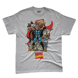 Camiseta Unissex Marvel Comics Thor Descrição: A Camiseta Unissex Marvel Comics Thor é uma homenagem ao poderoso deus do trovão e um dos membros mais icônicos dos Vingadores. Seja você um adulto ou uma criança, esta camiseta é uma maneira autêntica de mostrar sua admiração por esse lendário super-herói. Confeccionada com malha penteada de fio 30.1 e 100% algodão, esta camiseta oferece conforto excepcional e durabilidade para uso diário. Disponível em uma ampla variedade de tamanhos, desde os mais pequenos até os maiores, esta camiseta é perfeita para toda a família exibir sua devoção ao Thor. A estampa da camiseta apresenta Thor empunhando seu martelo mágico, o Mjolnir, com toda a sua majestade e poder. Seja você um fã dos quadrinhos da Marvel, dos filmes da franquia ou de ambos, esta camiseta captura a essência do Deus do Trovão de uma maneira estilosa e autêntica. Tabela de Tamanhos: Tamanhos Adultos: P | M | G | GG | XGG e PLUS SIZE Tamanhos Infantis: 2 | 4 | 6 | 8 | 10 | 12 | 14 Por que escolher a Camiseta Unissex Marvel Comics Thor? Esta camiseta permite que você exiba sua devoção ao Thor de uma maneira elegante e estilosa. Seja para uso diário, eventos temáticos ou simplesmente para mostrar seu amor pelos super-heróis da Marvel, esta camiseta é uma escolha perfeita para fãs de todas as idades. Perfeita para Presentear: Surpreenda amigos, familiares ou colegas fãs da Marvel com esta camiseta única do Thor. Seja para aniversários, ocasiões especiais ou apenas para mostrar apreço, esta peça é um presente memorável que certamente será apreciado por qualquer fã do universo Marvel. Oferta Imperdível! Adquira agora sua Camiseta Unissex Marvel Comics Thor e exiba sua devoção ao poderoso Deus do Trovão. Aproveite o Frete Grátis para todo o Brasil e adicione essa peça estilosa à sua coleção de roupas. Estoque limitado, garanta a sua hoje mesmo! Compre Agora!