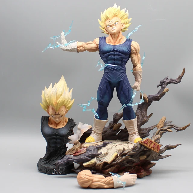 Action Figure Dragon Ball Z Majin Vegeta (33cm) - Buguei Shop A Action Figure Dragon Ball Z Majin Vegeta de 33 cm, disponível na Buguei Shop, é uma peça essencial para qualquer fã do icônico anime. Esta figura detalhada captura Vegeta em sua forma Majin, destacando sua força e determinação durante a saga de Majin Buu. Com um design impressionante e acabamento de alta qualidade, esta figura é perfeita para exibição ou decoração. Em Dragon Ball Z, Vegeta se transforma em Majin Vegeta após ser possuído por Babidi, buscando um aumento de poder para superar Goku. Esta transformação é marcada pelo símbolo "M" na testa e pela aura sinistra que envolve Vegeta. A figura capta essa essência com detalhes incríveis, incluindo mãos e cabeça substituíveis para diversas poses dinâmicas. Feita de PVC durável, a figura oferece uma representação fiel do personagem, com detalhes que trazem Vegeta à vida. A pose agressiva e os detalhes esculpidos fazem desta peça um verdadeiro destaque. Características: Marca: Bandai Material: PVC de alta qualidade Altura: Cerca de 33 cm Escala: 1/6 Embalagem: Não inclui embalagem original Idade Recomendada: 14+ e 18+ anos Gênero: Unissex Aviso: Não ingerir Tipo de Item: Modelo finalizado Origem: China Controle Remoto: Não Certificação: CE Tema: Filme & TV Origem da Animação: Japão Edição: Primeira edição Destaques: Figura de Majin Vegeta em Dragon Ball Z Acabamento detalhado com cores vibrantes e pose dinâmica Partes substituíveis: mãos e cabeça para diferentes poses Parte da série de figuras de ação da Bandai Ideal para colecionadores e fãs de Dragon Ball Z Exclusiva da Buguei Shop, sua loja online de produtos geek e colecionáveis Por que escolher a Action Figure Dragon Ball Z Majin Vegeta na Buguei Shop? Esta figura de ação é perfeita para fãs de todas as idades, proporcionando uma forma tangível de mostrar sua admiração por Vegeta e pelo universo de Dragon Ball Z. Seja para complementar sua coleção, decorar seu espaço ou presentear um amigo, esta figura é uma escolha imbatível na Buguei Shop. Perfeita para Presentear: Surpreenda amigos, familiares ou colegas fãs de Dragon Ball Z com esta figura única de Majin Vegeta da Buguei Shop. Ideal para aniversários, ocasiões especiais ou simplesmente para mostrar apreço, esta peça será um presente memorável que certamente encantará qualquer entusiasta do anime. 🔥 Oferta Imperdível na Buguei Shop! 🔥 Adquira agora sua Action Figure Dragon Ball Z Majin Vegeta e traga a energia de Vegeta para sua coleção. Aproveite o Frete Grátis para todo o Brasil e garanta já a sua peça exclusiva! Estoque limitado, não perca essa chance! 💥 Compre Agora na Buguei Shop! 💥