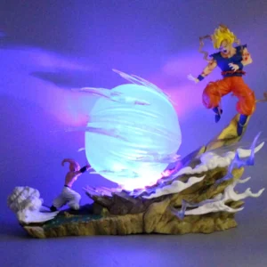 Action Figure Dragon Ball Z Son Goku Vs Buu (22cm) - Buguei Shop A Action Figure Dragon Ball Z Son Goku Vs Buu de 22 cm, disponível na Buguei Shop, é uma peça essencial para qualquer fã do icônico anime. Esta figura detalhada captura o emocionante combate entre Goku e Majin Buu, destacando a intensidade e o poder da batalha. Com um design impressionante e acabamento de alta qualidade, esta figura é perfeita para exibição ou decoração. Em Dragon Ball Z, a batalha entre Goku e Majin Buu é uma das mais memoráveis da série, mostrando Goku em sua forma Super Saiyan enfrentando o maligno Buu. Esta figura captura a essência da luta com detalhes incríveis, desde as expressões faciais até as poses de combate. Características: Marca: Bandai Material: PVC de alta qualidade Altura: Cerca de 22 cm Escala: 1/12 Embalagem: Inclui embalagem original Idade Recomendada: 14+ anos Gênero: Unissex Tipo de Item: Modelo finalizado Origem: China Controle Remoto: Não Tema: Filme & TV Origem da Animação: Japão Edição: Primeira edição Destaques: Figura de Goku enfrentando Majin Buu em Dragon Ball Z Acabamento detalhado com cores vibrantes e poses dinâmicas Parte da série de figuras de ação da Bandai Ideal para colecionadores e fãs de Dragon Ball Z Exclusiva da Buguei Shop, sua loja online de produtos geek e colecionáveis Por que escolher a Action Figure Dragon Ball Z Son Goku Vs Buu na Buguei Shop? Esta figura de ação é perfeita para fãs de todas as idades, proporcionando uma forma tangível de mostrar sua admiração por Goku, Majin Buu e pelo universo de Dragon Ball Z. Seja para complementar sua coleção, decorar seu espaço ou presentear um amigo, esta figura é uma escolha imbatível na Buguei Shop. Perfeita para Presentear: Surpreenda amigos, familiares ou colegas fãs de Dragon Ball Z com esta figura única de Goku vs. Buu da Buguei Shop. Ideal para aniversários, ocasiões especiais ou simplesmente para mostrar apreço, esta peça será um presente memorável que certamente encantará qualquer entusiasta do anime. 🔥 Oferta Imperdível na Buguei Shop! 🔥 Adquira agora sua Action Figure Dragon Ball Z Son Goku Vs Buu e traga a intensidade desta batalha épica para sua coleção. Aproveite o Frete Grátis para todo o Brasil e garanta já a sua peça exclusiva! Estoque limitado, não perca essa chance! 💥 Compre Agora na Buguei Shop! 💥